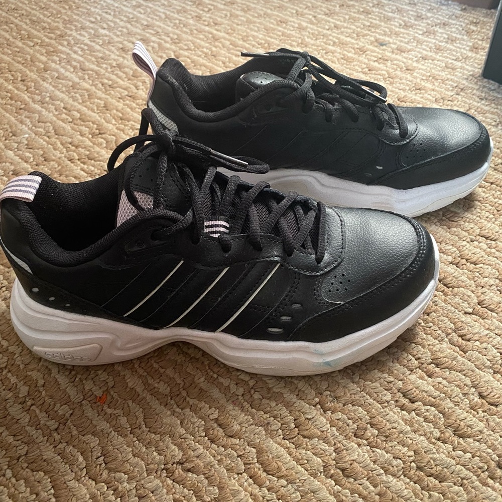 Adidas Strutter Sneakers - Leathery Black